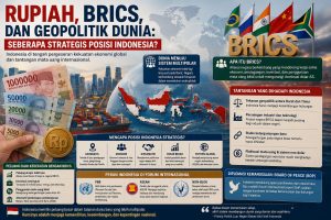 Rupiah, BRICS, dan Geopolitik Dunia: Seberapa Strategis Posisi Indonesia di Tengah Pergeseran Ekonomi Global?
